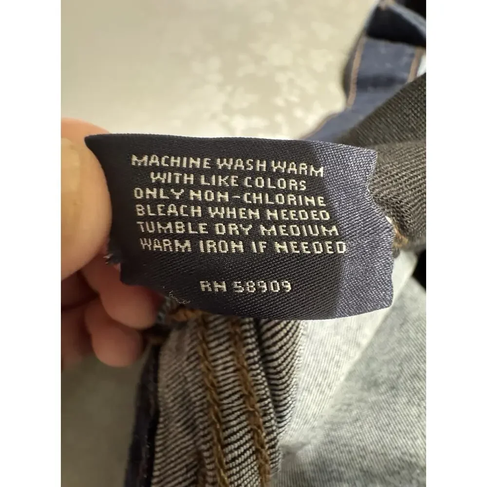 Hart‎ Schaffner Marx Jeans Mens 42X32 Dark Blue